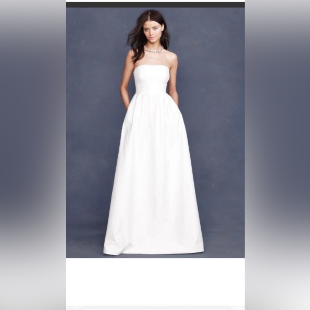 J Crew Lucinda Cloque Ball/Wedding Gown